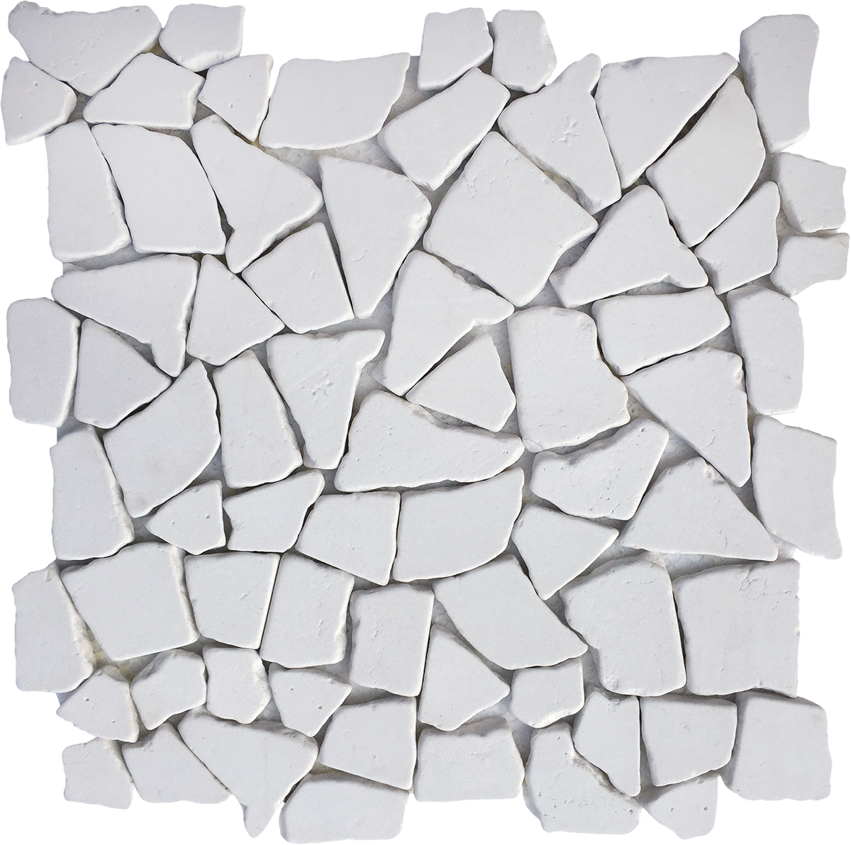 Paladiana White Reconstituted Stone Mosa