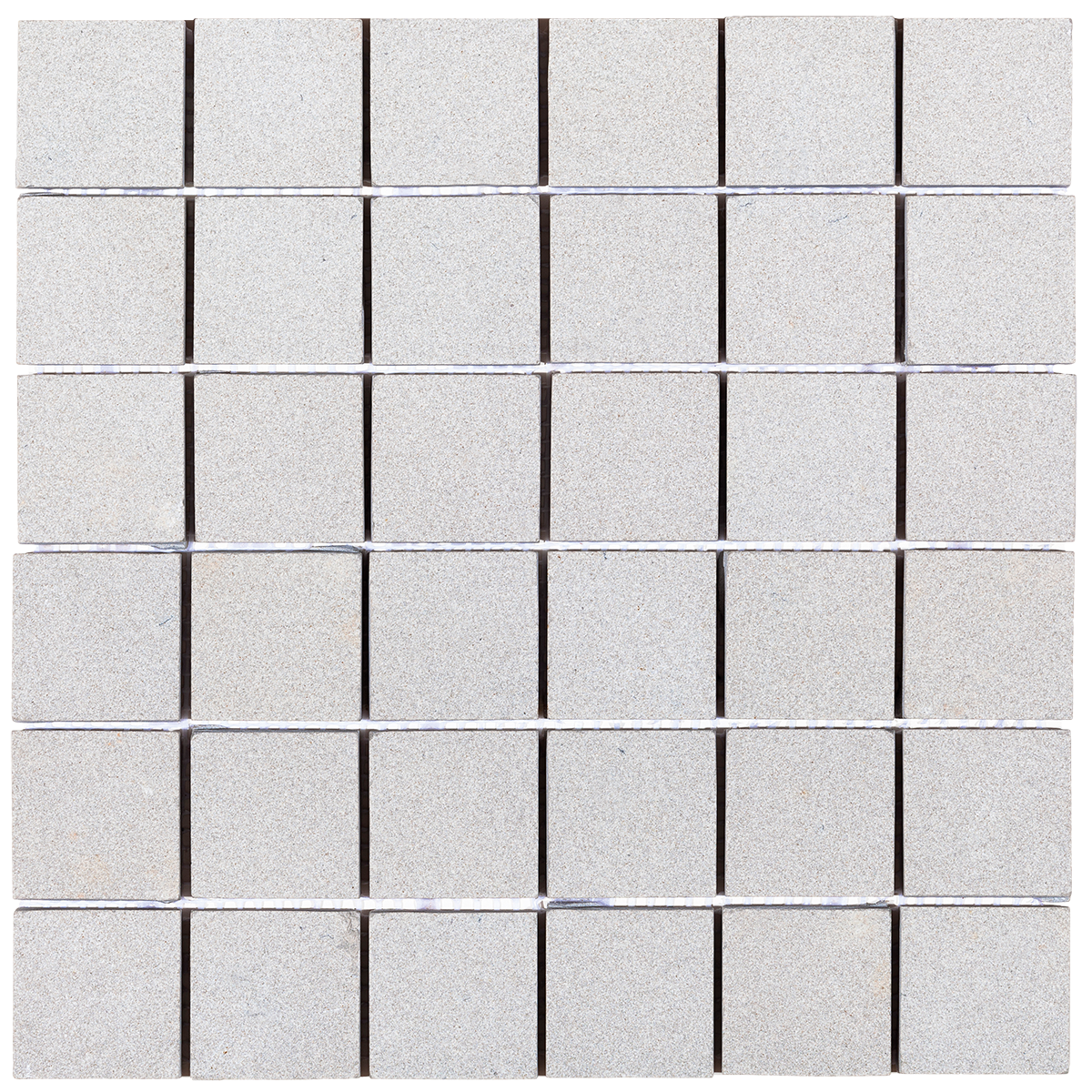 Grey 2"x2" Stone Mosaic