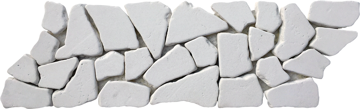 Paladiana White Reconstituted Stone Bord